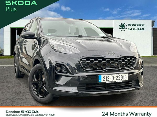 Kia Sportage SUV, Diesel Hybrid, 2021, Black