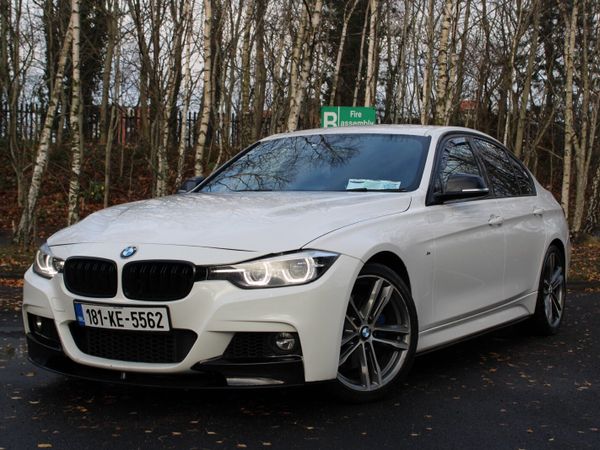 BMW 3-Series Saloon, Petrol, 2018, White