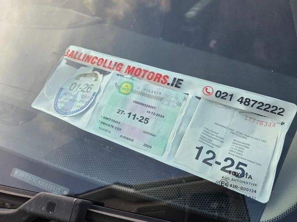 Toyota Avensis Estate, Diesel, 2009, Blue