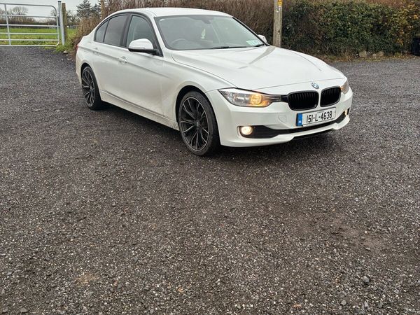 BMW 3-Series Saloon, Diesel, 2015, White