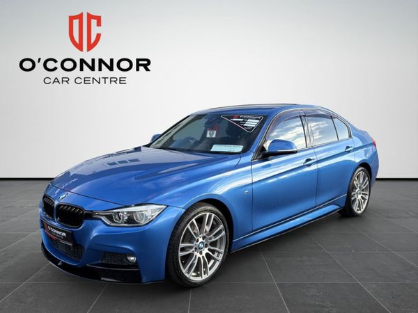 BMW 3-Series Saloon, Petrol, 2017, Blue