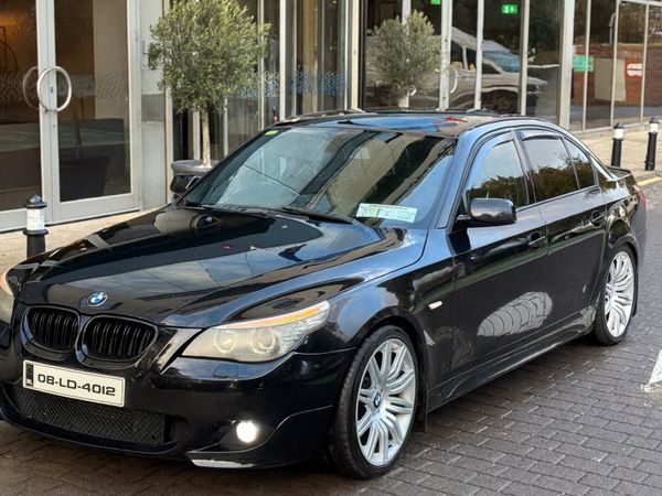 BMW 5-Series Saloon, Diesel, 2008, Black