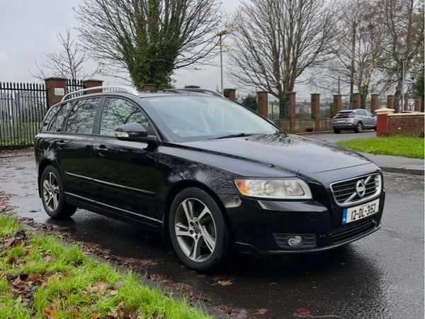 Volvo V50 Estate, Diesel, 2012, Black