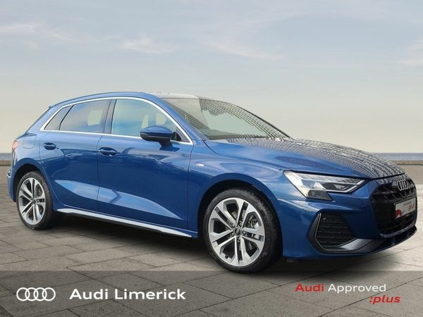 Audi A3 Hatchback, Petrol Plug-in Hybrid, 2025, Blue