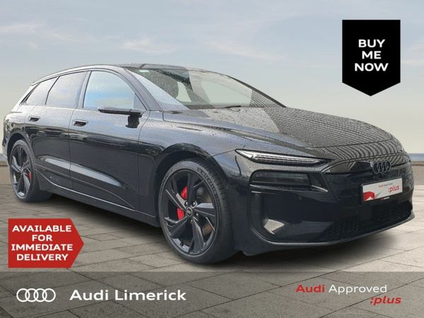 Audi A6 Estate, Electric, 2025, Black