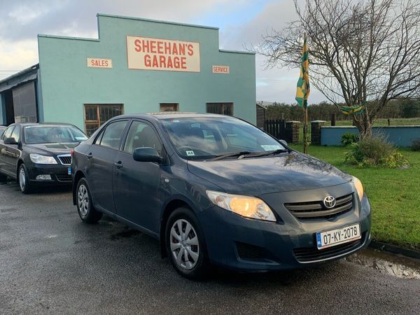 Toyota Corolla Saloon, Petrol, 2007, Blue