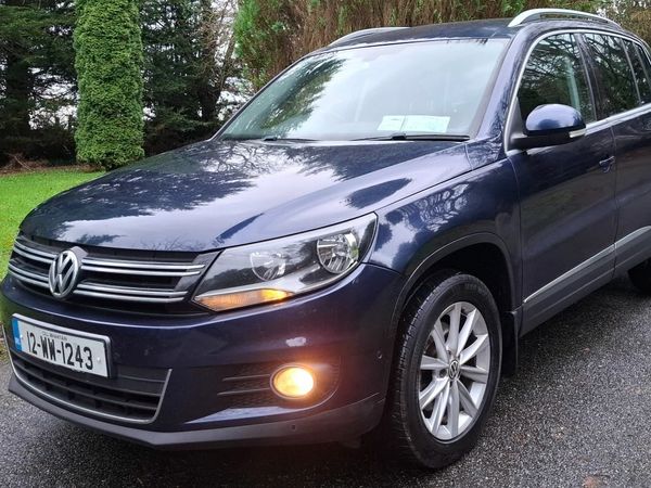 Volkswagen Tiguan SUV, Diesel, 2012, Blue