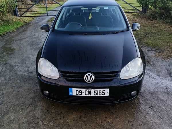 Volkswagen Golf Hatchback, Diesel, 2009, Black