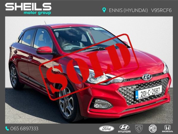 Hyundai i20 Hatchback, Petrol, 2020, Red