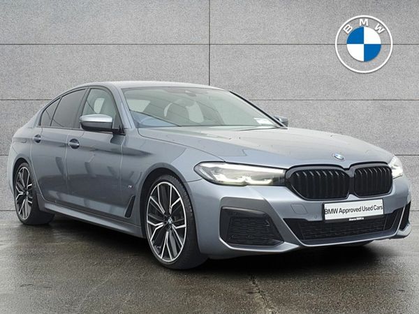 BMW 5-Series Saloon, Diesel, 2022, Blue