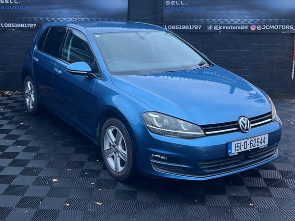 Volkswagen Golf Hatchback, Petrol, 2015, Blue