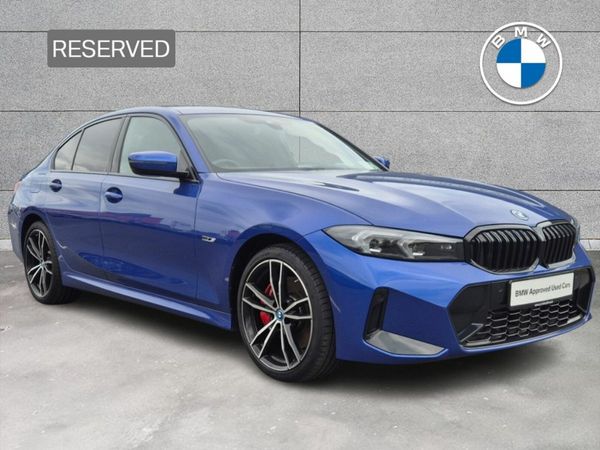 BMW 3-Series Saloon, Petrol Plug-in Hybrid, 2024, Blue