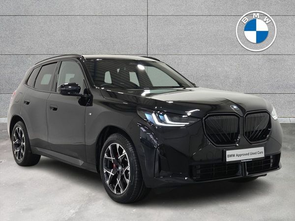 BMW X3 SUV, Petrol Plug-in Hybrid, 2025, Black