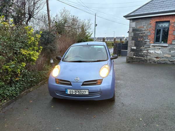 Nissan Micra Hatchback, Petrol, 2003, Blue