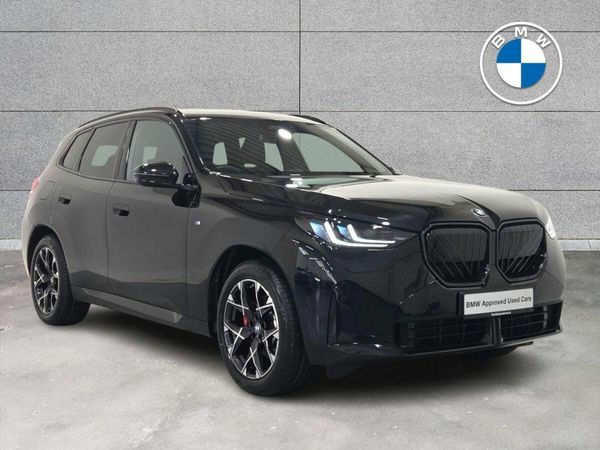 BMW X3 SUV, Petrol Plug-in Hybrid, 2025, Black