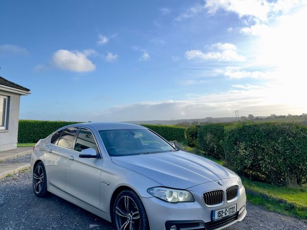 BMW 5-Series Saloon, Diesel, 2015, Silver