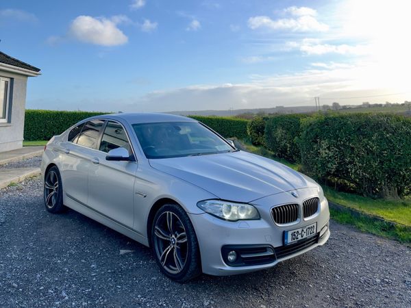 BMW 5-Series Saloon, Diesel, 2015, Silver