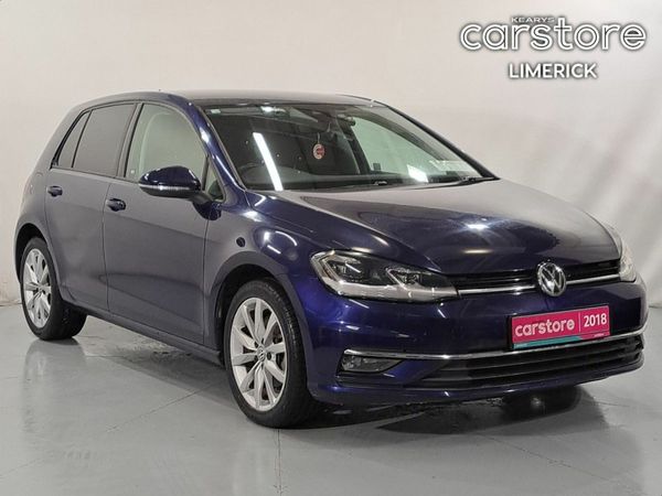 Volkswagen Golf Hatchback, Petrol, 2018, Blue