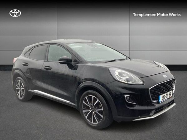 Ford Puma MPV, Petrol Hybrid, 2021, Black