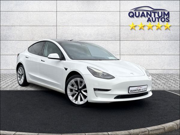 Tesla Model 3 Saloon, Electric, 2022, White