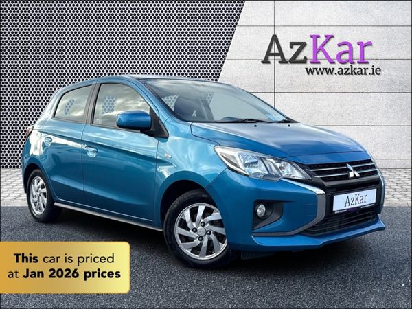 Mitsubishi Space Star Hatchback, Petrol, 2021, Blue