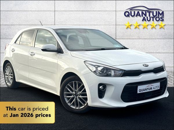 Kia Rio Hatchback, Petrol, 2017, White