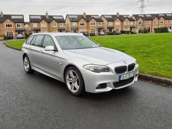 BMW 5-Series Estate, Diesel, 2013, Silver