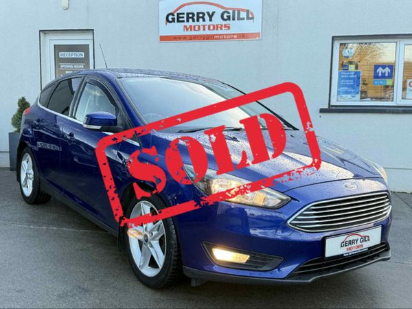 Ford Focus Hatchback, Diesel, 2016, Blue