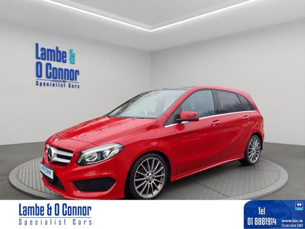 Mercedes-Benz B-Class Hatchback, Petrol, 2015, Red