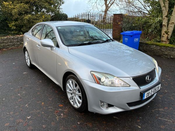 Lexus IS Saloon, Petrol, 2008, Silver