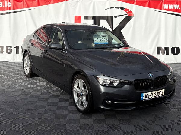 BMW 3-Series Saloon, Diesel, 2016, Grey
