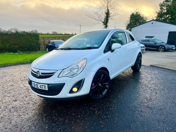 Vauxhall Corsa Hatchback, Petrol, 2013, White