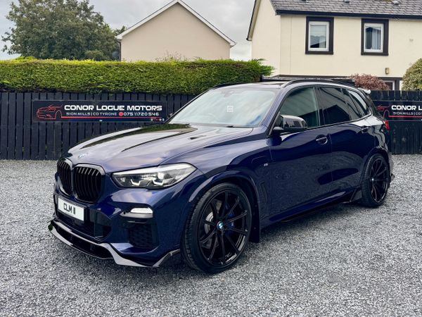 BMW X5 SUV, Petrol Hybrid, 2021, Blue