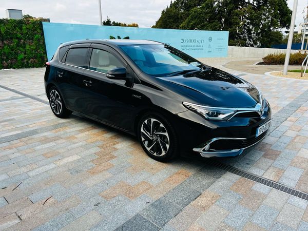 Toyota Auris Hatchback, Petrol Hybrid, 2017, Black