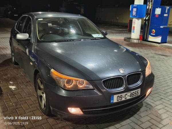 BMW 5-Series Saloon, Diesel, 2009, Grey