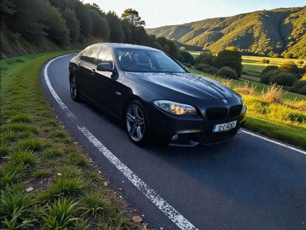 BMW 5-Series Saloon, Diesel, 2012, Black