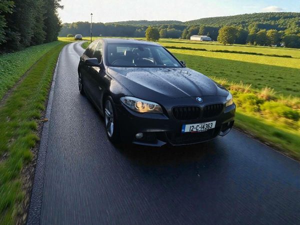 BMW 5-Series Saloon, Diesel, 2012, Black