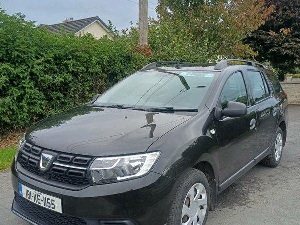 Dacia Logan Estate, Petrol, 2018, Black