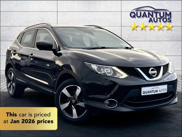 Nissan Qashqai Hatchback, Diesel, 2017, Black