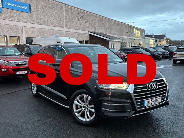 Audi Q7 SUV, Diesel, 2016, Black
