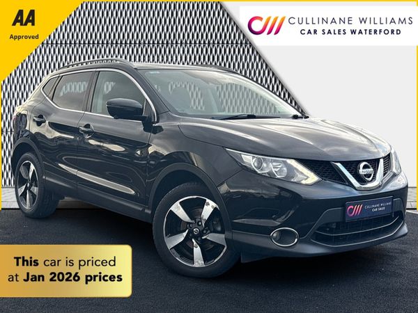 Nissan Qashqai SUV, Diesel, 2017, Black