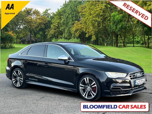 Audi S3 Saloon, Petrol, 2014, Black