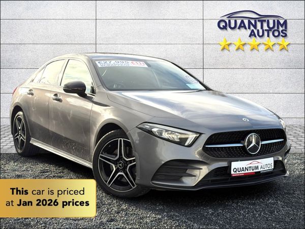 Mercedes-Benz A-Class Saloon, Petrol Plug-in Hybrid, 2021, Grey