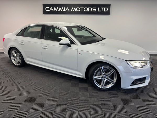 Audi A4 Saloon, Petrol, 2016, White