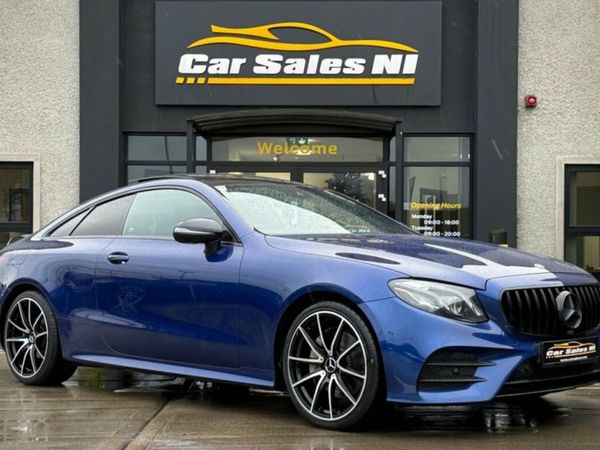 Mercedes-Benz E-Class Coupe, Diesel, 2020, Blue