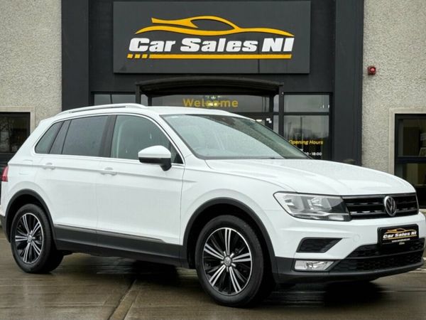 Volkswagen Tiguan SUV, Diesel, 2017, White