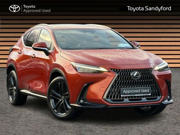 Lexus NX SUV, Petrol Hybrid, 2022, Orange