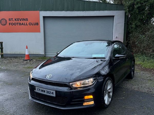 Volkswagen Scirocco Coupe, Diesel, 2017, Black