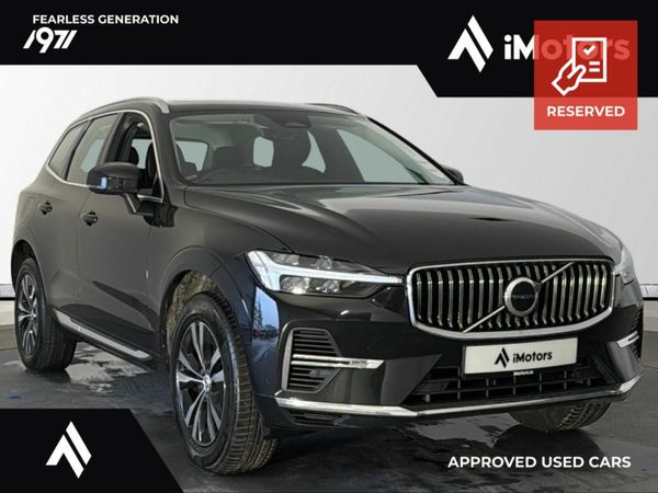 Volvo XC60 SUV, Petrol Plug-in Hybrid, 2021, Black