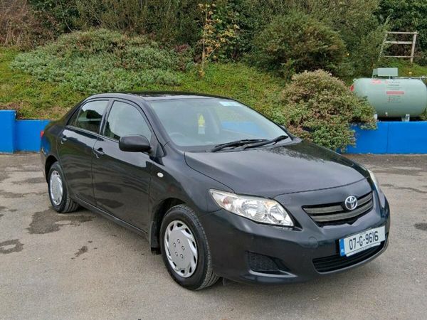 Toyota Corolla Saloon, Petrol, 2007, Black